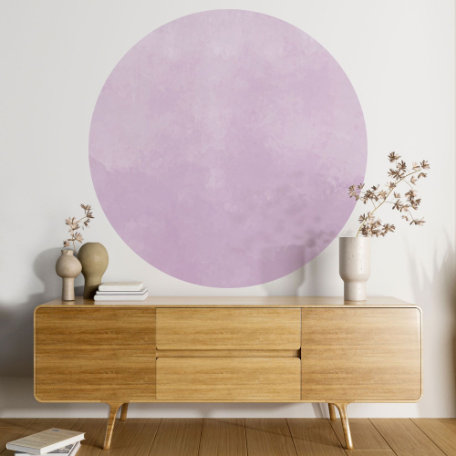 Papier peint rond / cercle - Couleur Tendance - 651