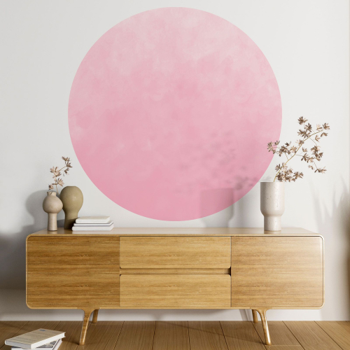Papier peint rond / cercle - Couleur Tendance - 657