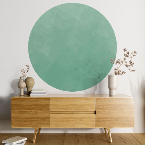 Papier peint rond / cercle - Couleur Tendance - 684