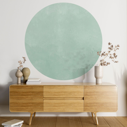 Papier peint rond / cercle - Couleur Tendance - 687