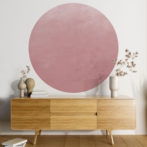 Papier peint rond / cercle - Couleur Tendance - 690
