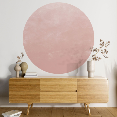 Papier peint rond / cercle - Couleur Tendance - 691