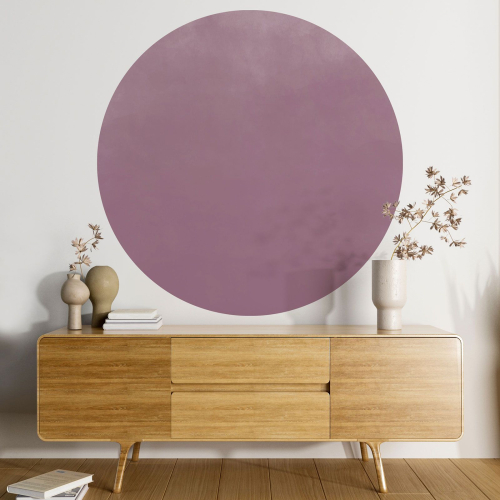 Papier peint rond / cercle - Couleur Tendance - 695
