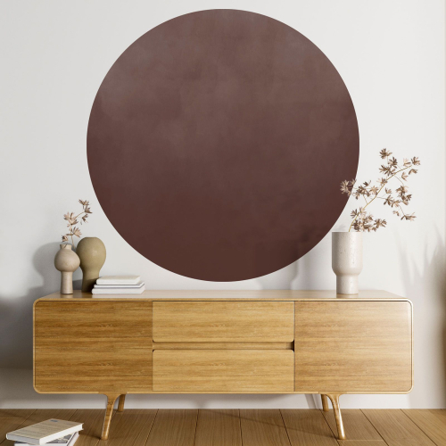 Papier peint rond / cercle - Couleur Tendance - 698