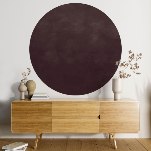 Papier peint rond / cercle - Couleur Tendance - 700
