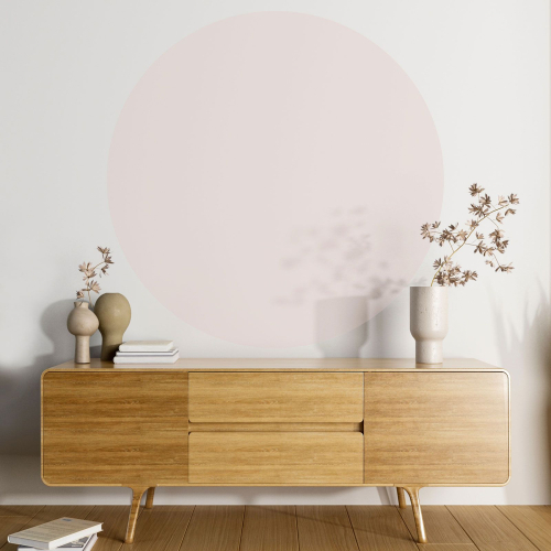 Papier peint rond / cercle - Couleur Tendance - 725