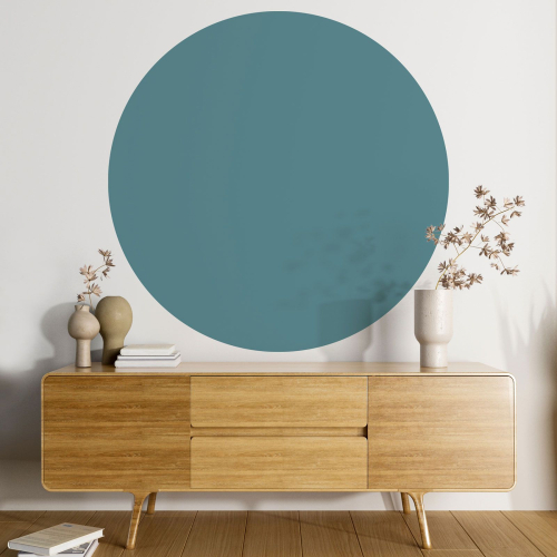 Papier peint rond / cercle - Couleur Tendance - 758