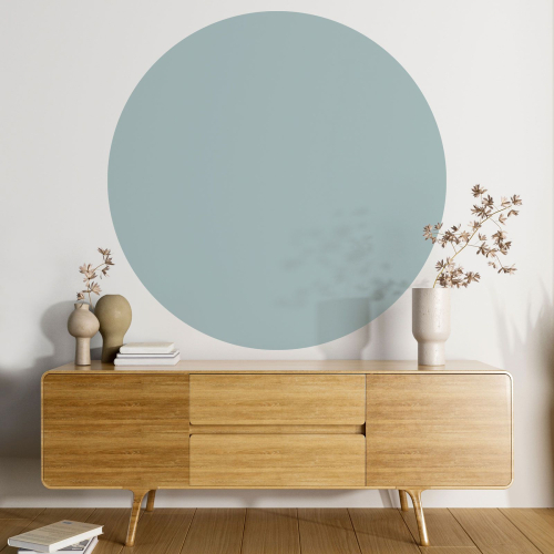 Papier peint rond / cercle - Couleur Tendance - 760