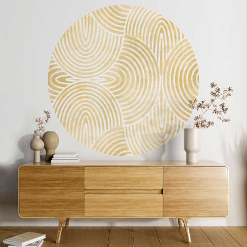 Papier peint rond / cercle - Design
