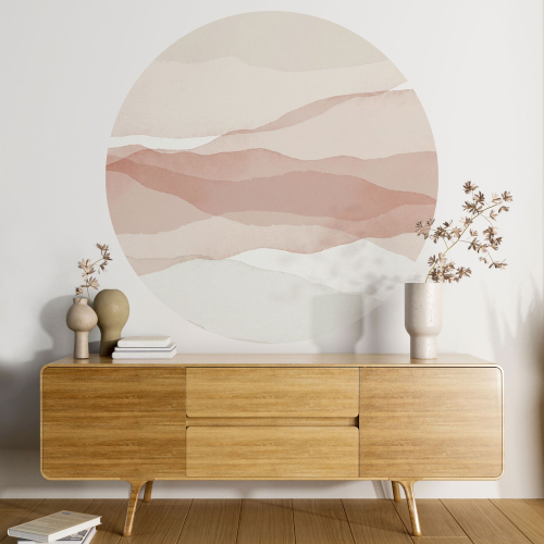 Papier peint rond / cercle - Design