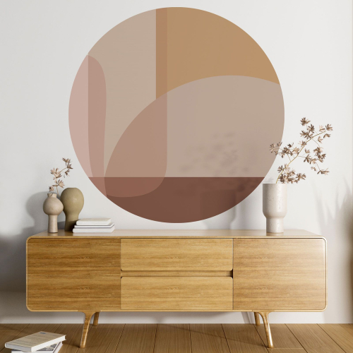 Papier peint rond / cercle - Design
