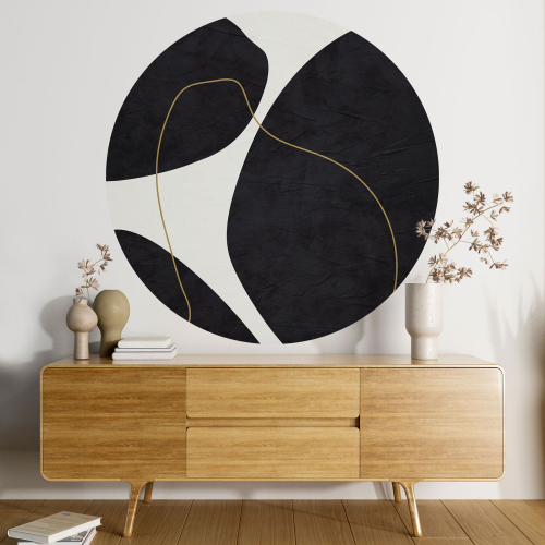 Papier peint rond / cercle - Design