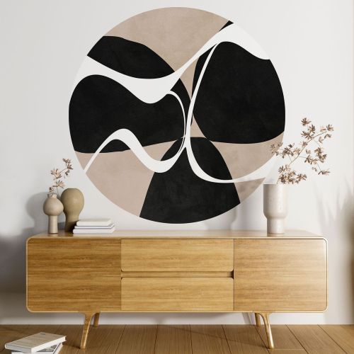 Papier peint rond / cercle - Design