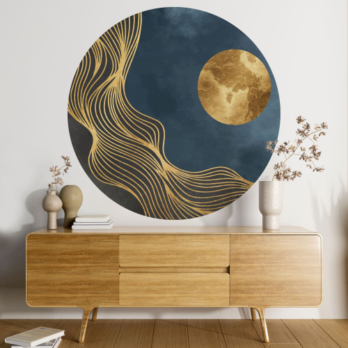 Papier peint rond / cercle - Design