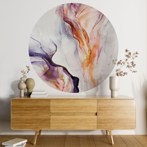 Papier peint rond / cercle - Design