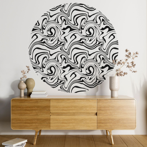 Papier peint rond / cercle - Design - 354
