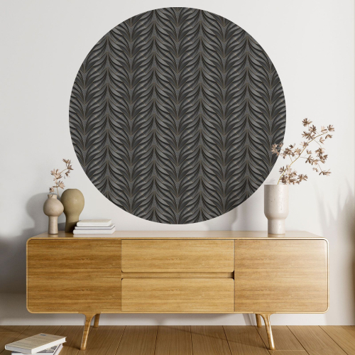 Papier peint rond / cercle - Design 3D - 538