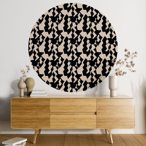 Papier peint rond / cercle - Design - 588