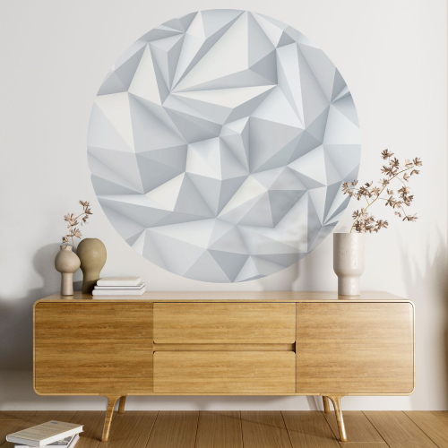 Papier peint rond / cercle - Moderne 3D